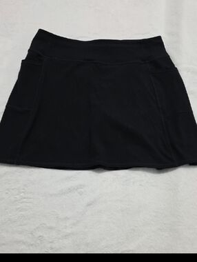 Skechers Black Athletic Stretch Pockets Skort